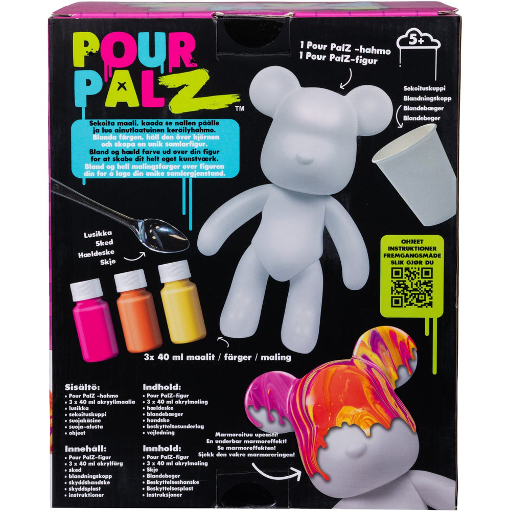 Køb Pour Palz Diy Paint Bear Mango Magi