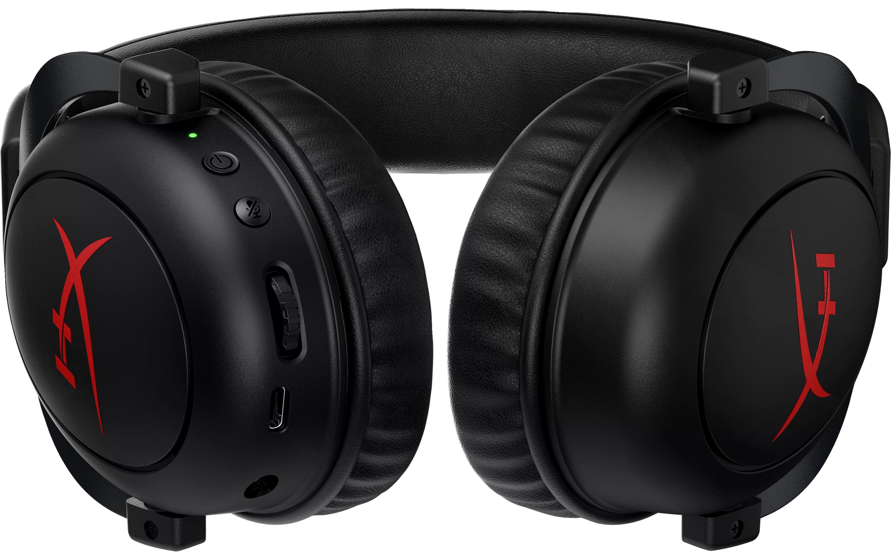 Headset Cloud II Core Wireless SchwarzKomfortables Gaming-Headset für PC und Spielkonsolen