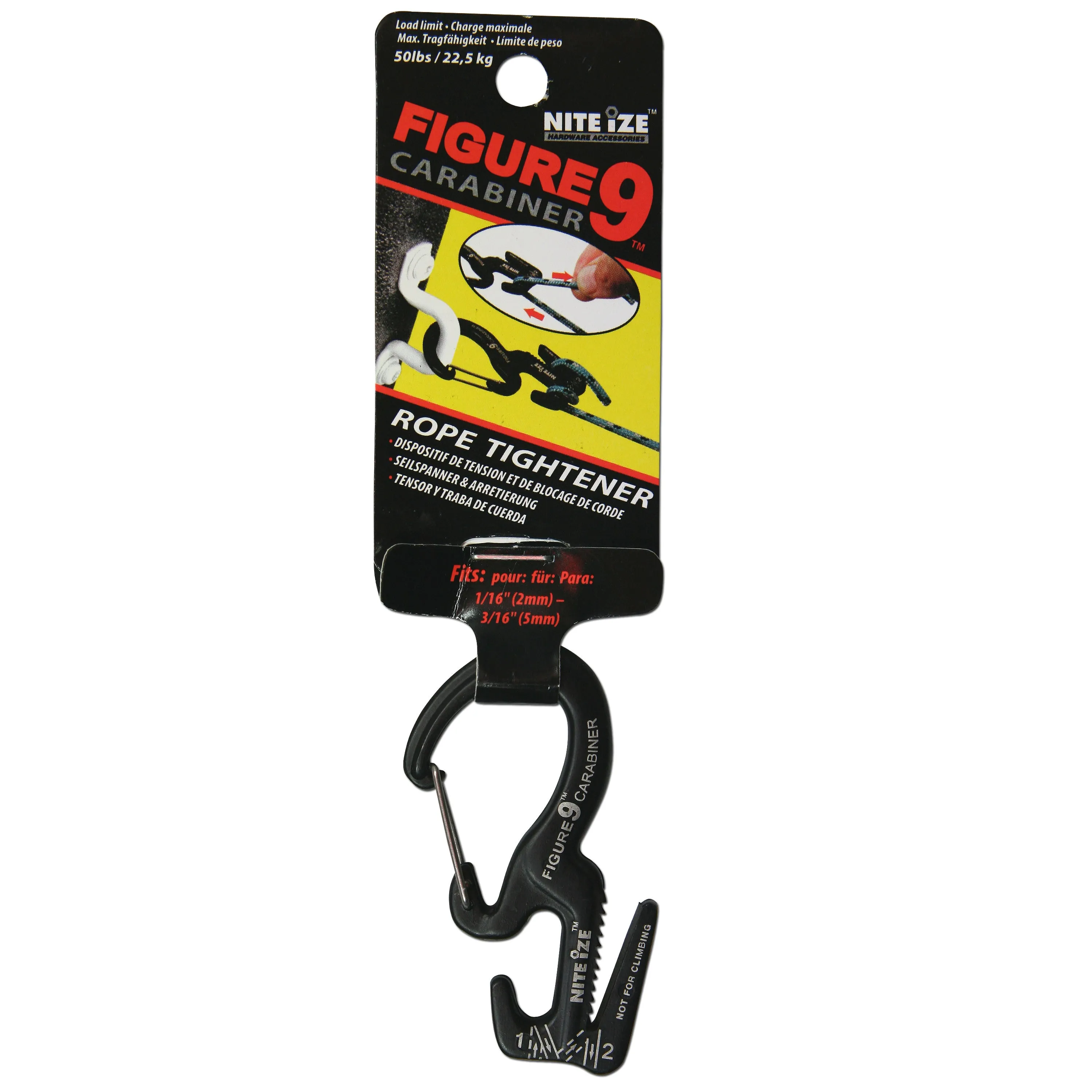 Nite Ize -  Seilspanner + Karabiner Figure 9