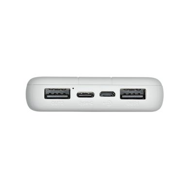 Rivacase - Batterie externe - 10000 mAh - blanc