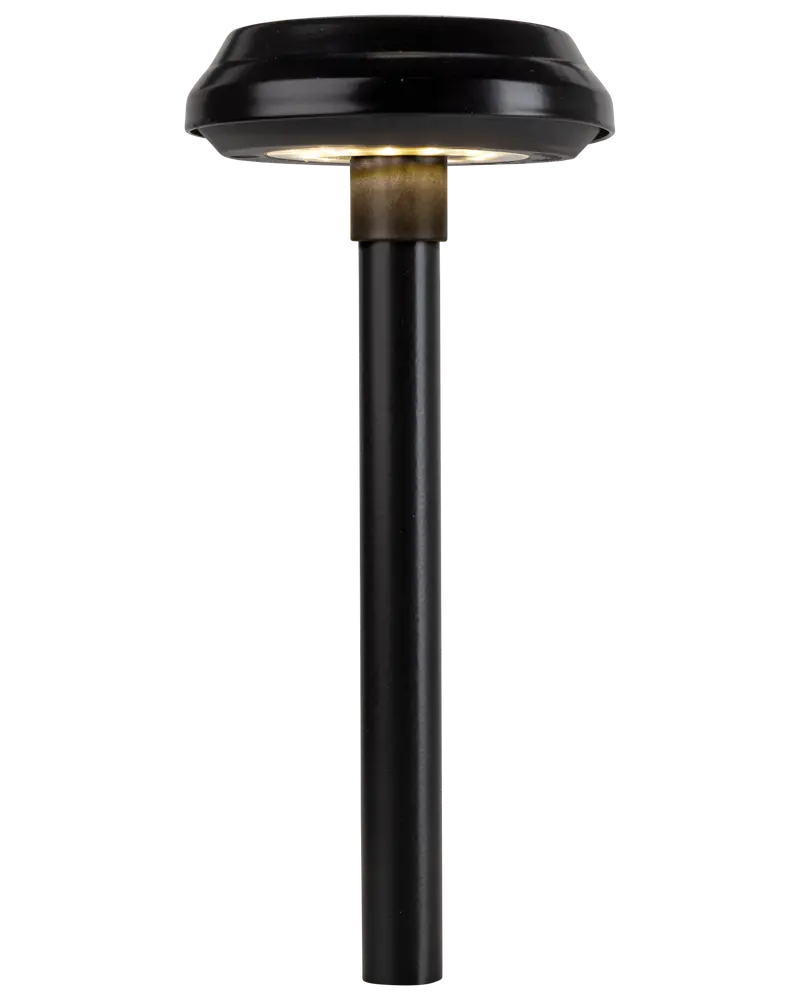 Sartano Solcellelampe med spyd og down light H. 33 cm