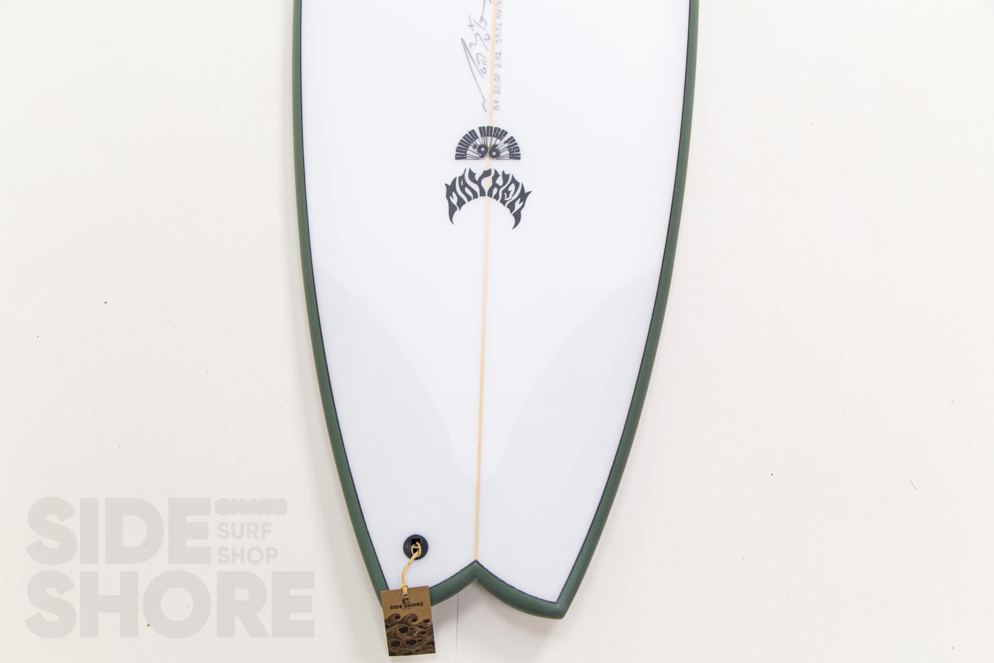 Lost RNF 96 - Spray Army Green   Volan - 5'9 x 20.50
