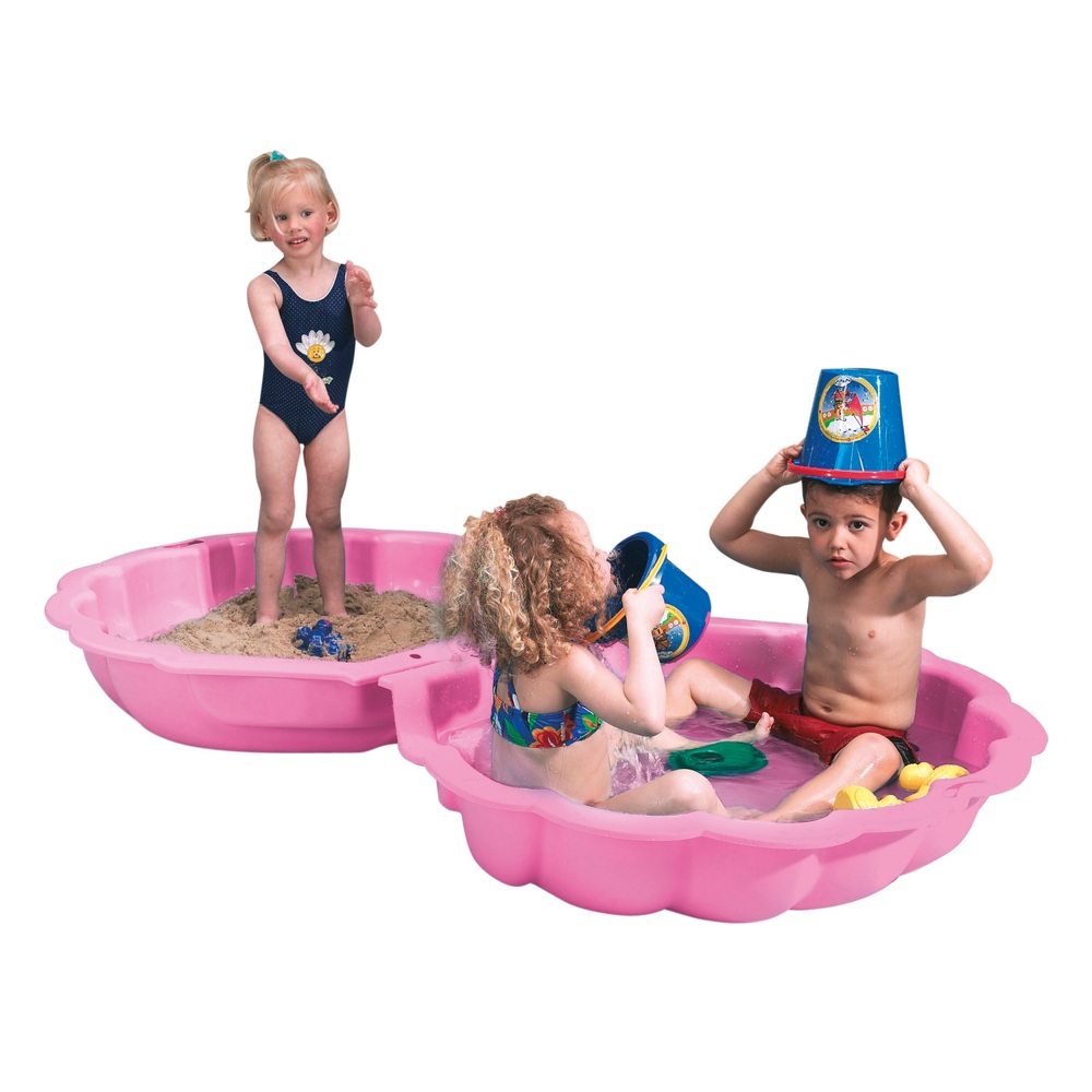 Rosa Maxi-Muschelset