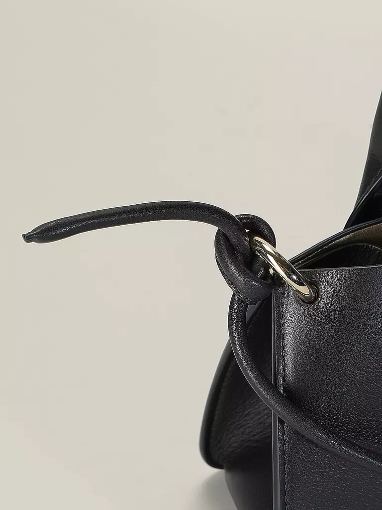 JULIA SKERGETH Ledertasche - Shopper Small dunkelblau