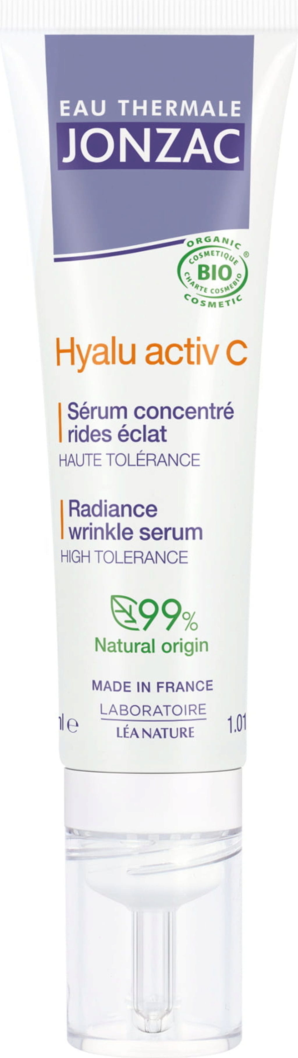 Eau Thermale JONZAC  Hyalu activ C Radiance Wrinkle Serum, 30 ml