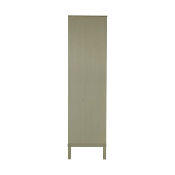 Kidsmill Pure Wood Kledingkast 2-Deurs Leaf Geborsteld