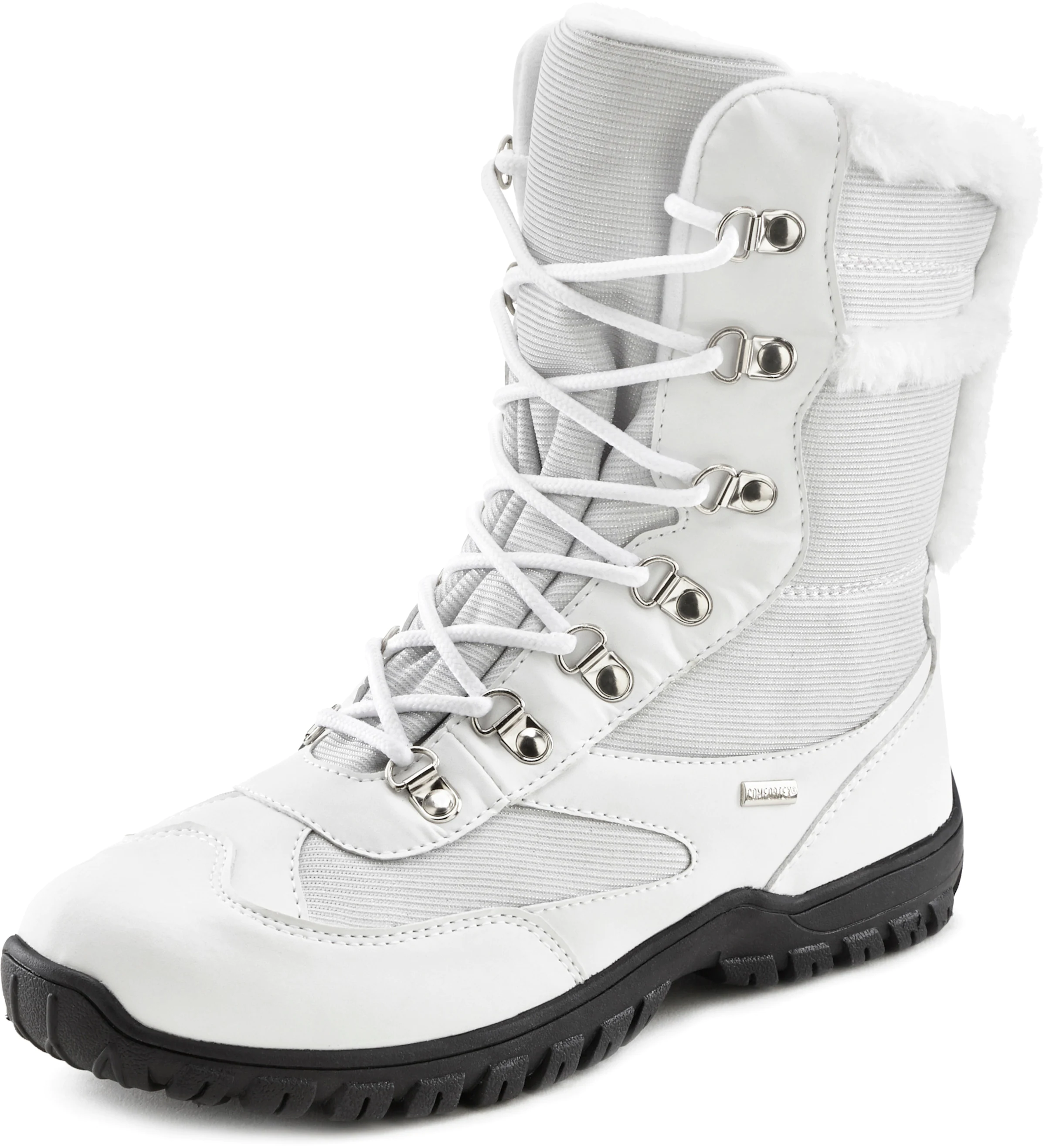 LASCANA Winterstiefel in weiß