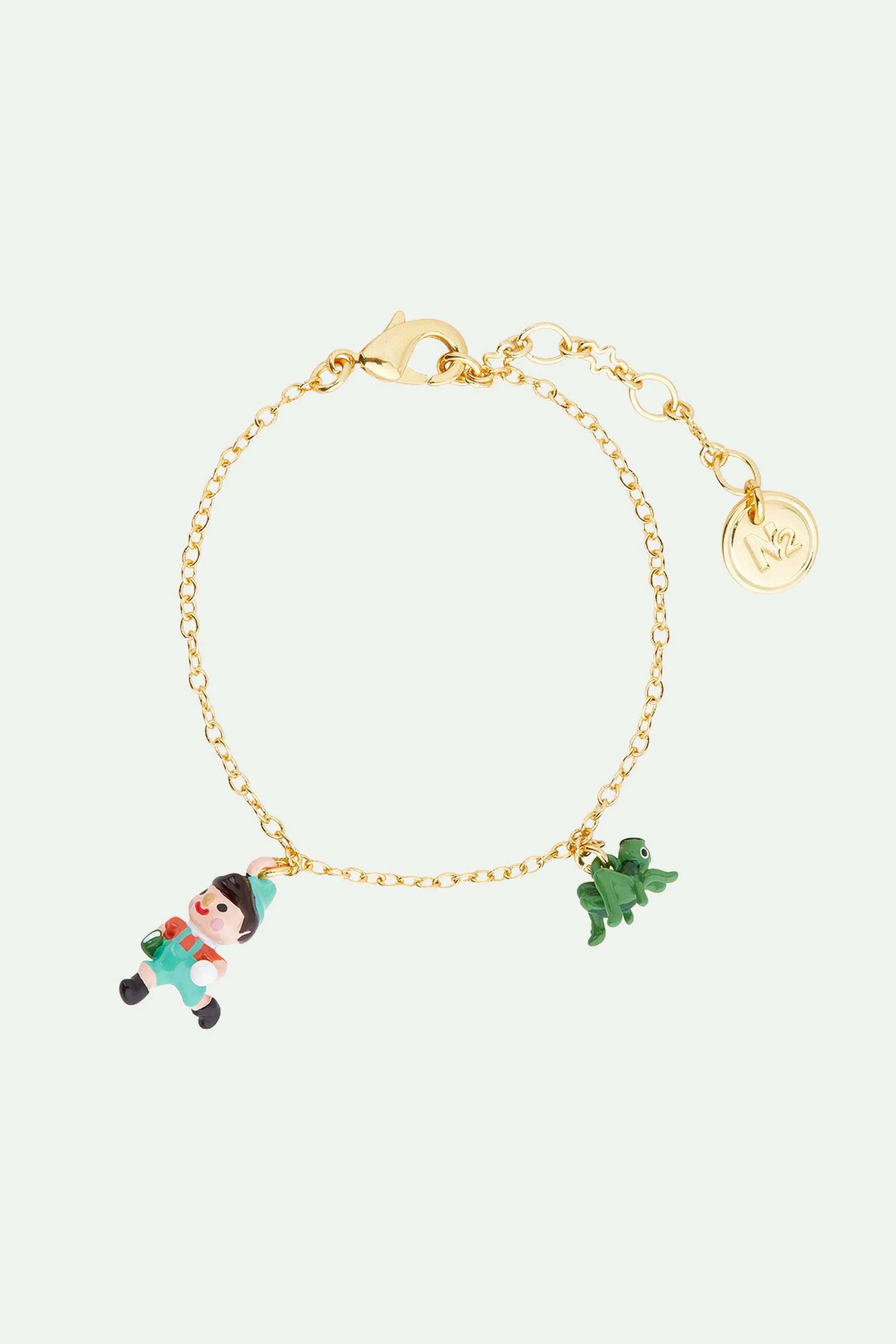 Bracelet fin pinocchio et cricket | Multicolore