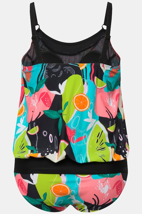 Tankini, Früchte, Softcups, Träger verstellbar