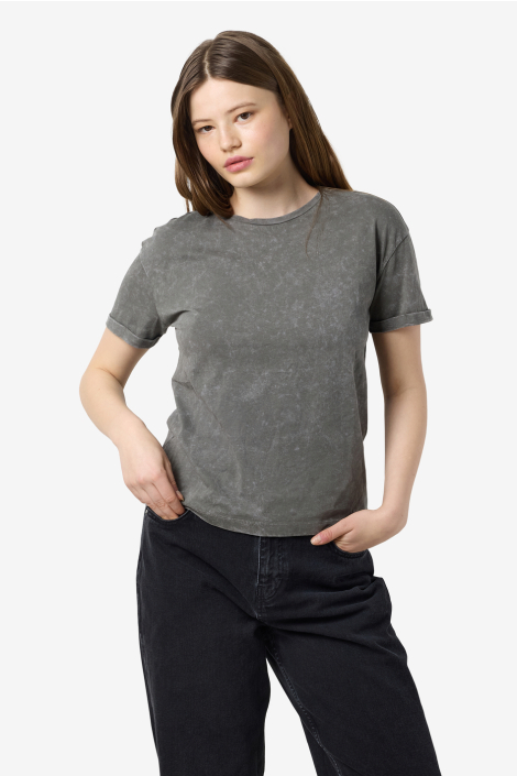 Noisy may grijze dames t-shirt