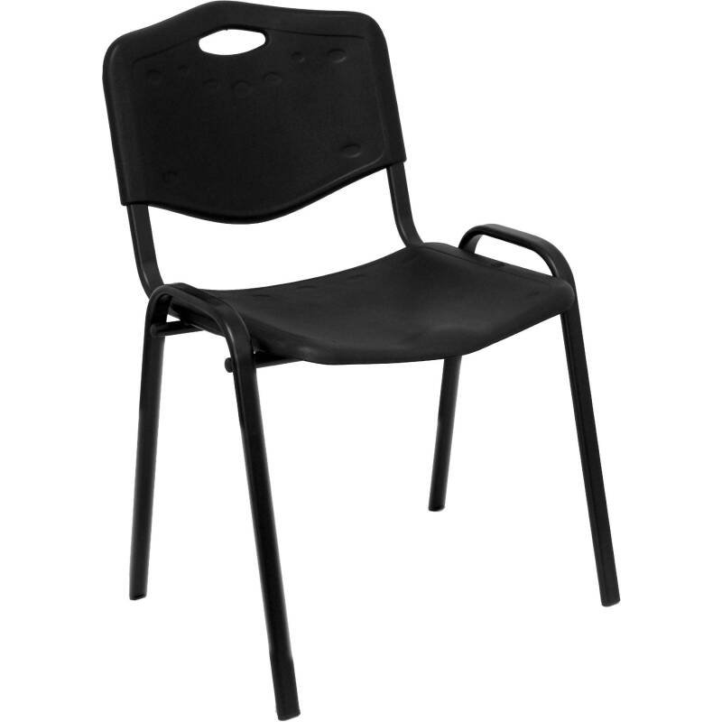 Lot de 4 chaises de réunion ROBLEDO PVC