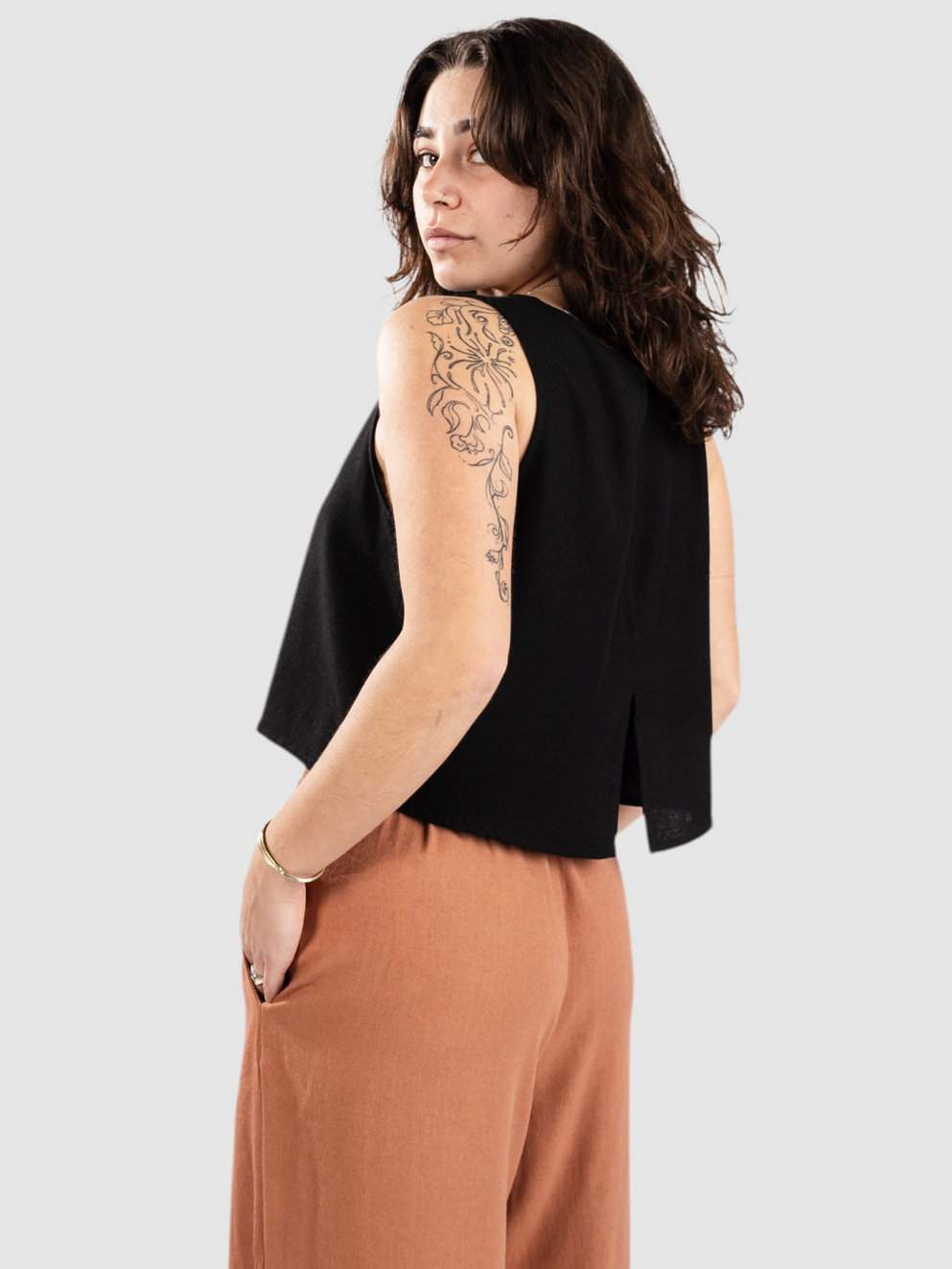 24 Colours 12336A Tank Top black