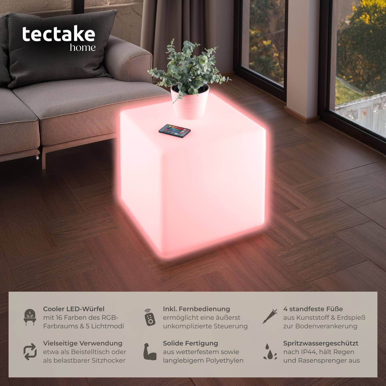 Leuchtwürfel Luminous Cube