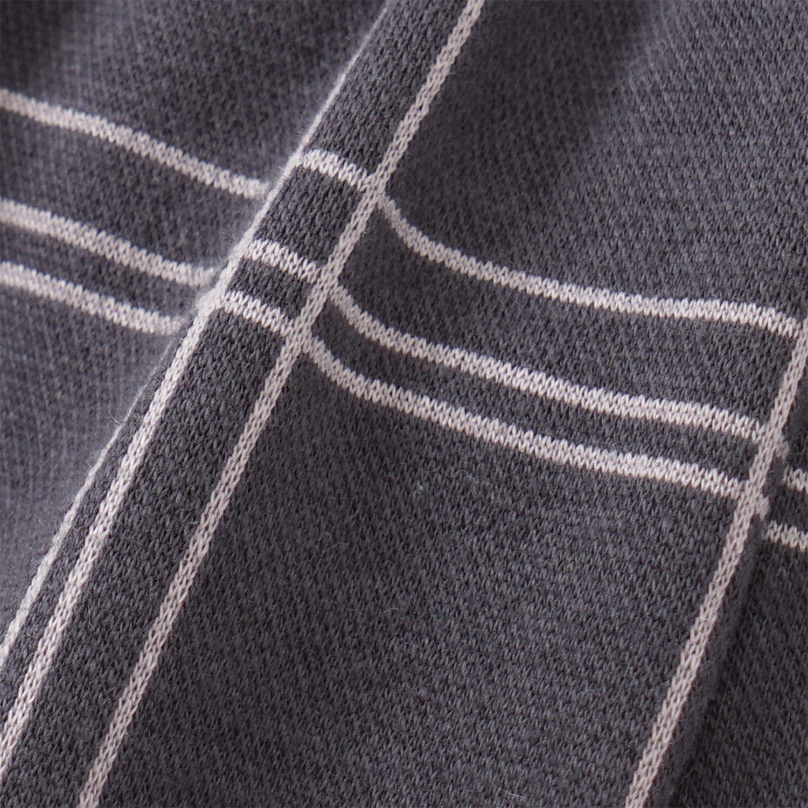 Topomini Baby Hose mit Karo-Muster dunkelgrau