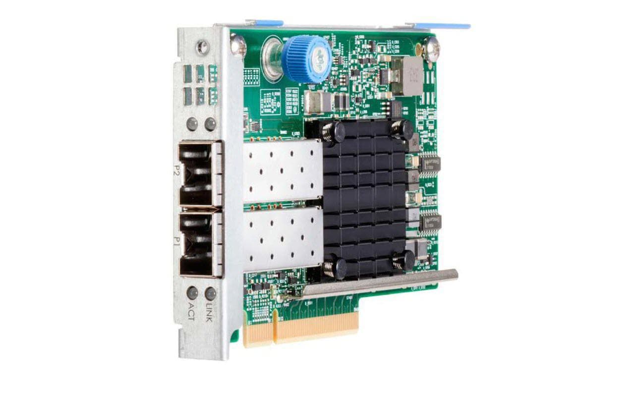 SFP+ Netzwerkkarte 727054-B21 PCI-Express x8<br>HPE Ethernet-Adapter, 10 Gbit, 562FLR-SFP+, mit 2 Anschlüssen