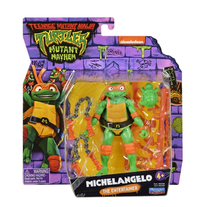 Teenage Mutant Ninja Turtles - Spielfigur - Michelangelo
