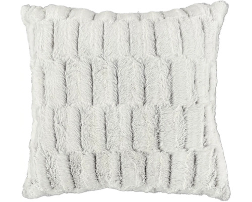 Decoratief kussen Fallini witbruin 45x45 cm