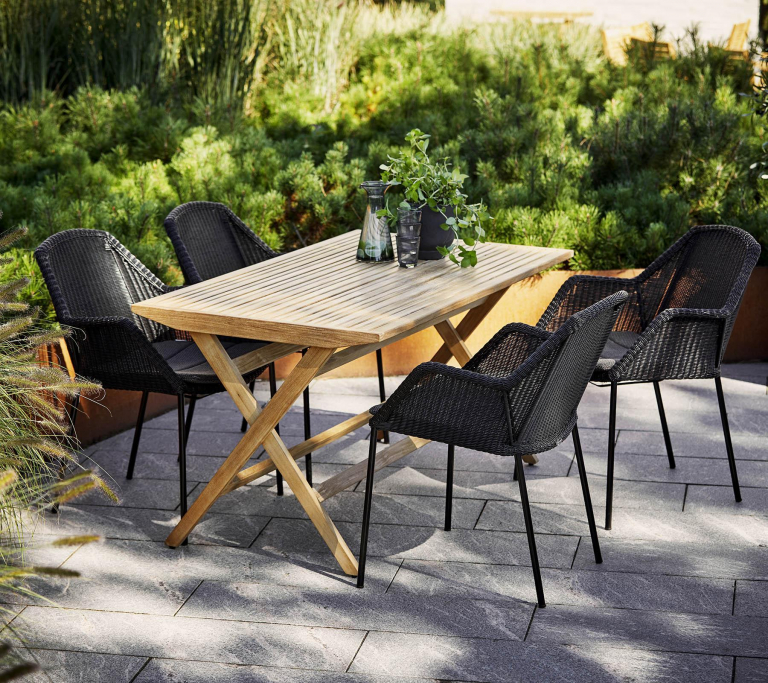 Cane-Line Zitkussen voor Breeze stapelbare tuinstoel White