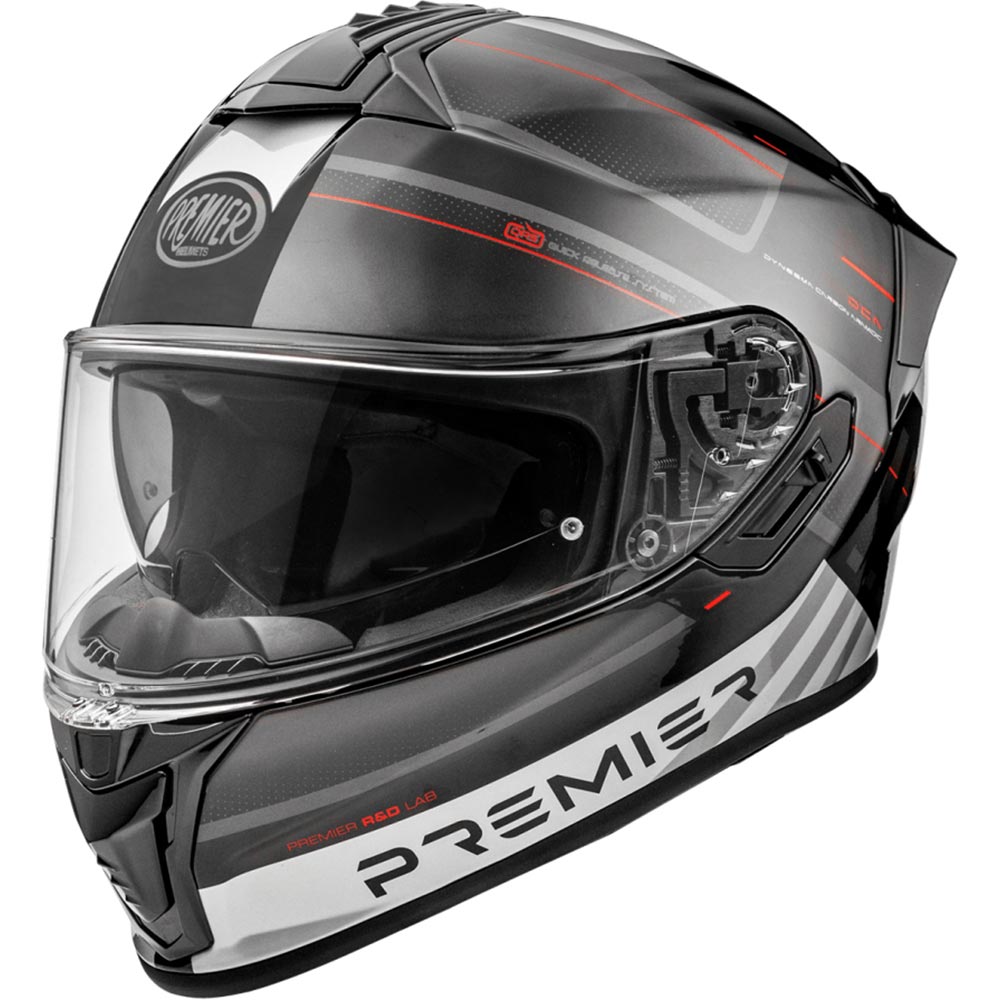 premier - Casque Evoluzione SP Noir / Gris