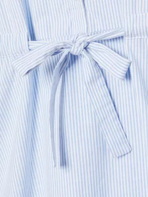 Vestido camisa listrado Essential Ithaca