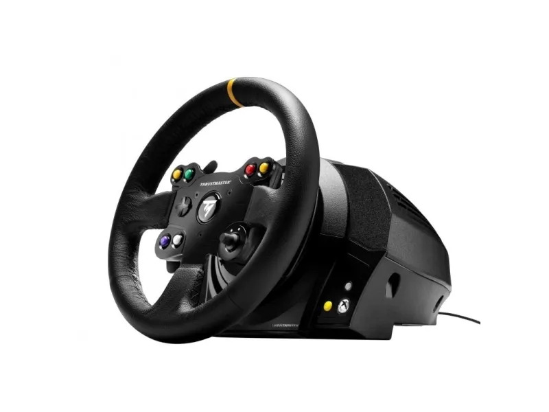 ThrustMaster TX Racing: Leather Edition - rat og pedalsæt - kabling - for PC/ Xbox One / Xbox One Series S/X