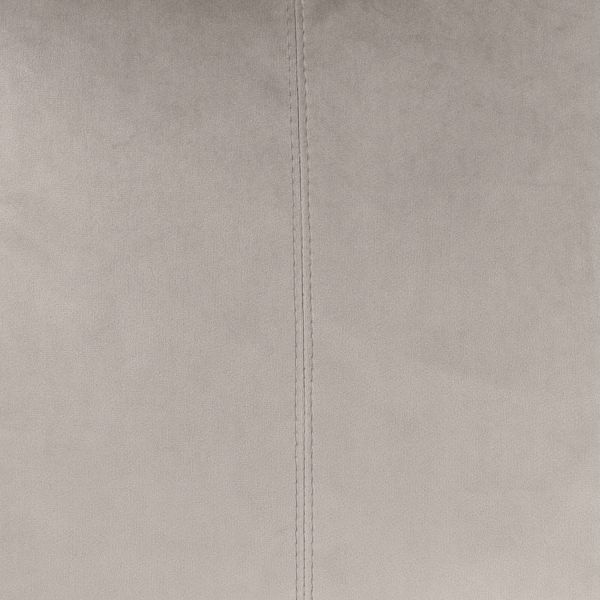 Overseas Middlestitch Kussen - 60 x 60 cm– Velours – Beige
