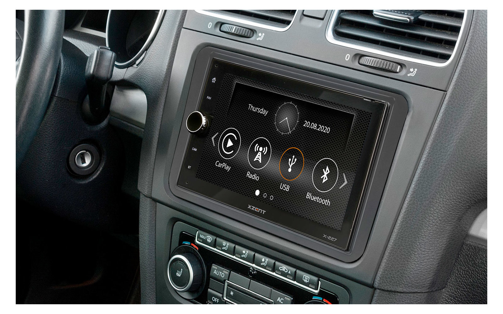Xzent X-227 DAB+ Infotainmentsystem inkl. Apple CarPlay