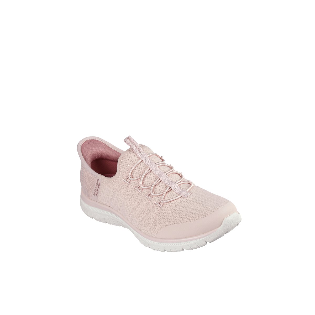 2X les points-Virtue_glow-Baskets - Talon plat - Rose Clair