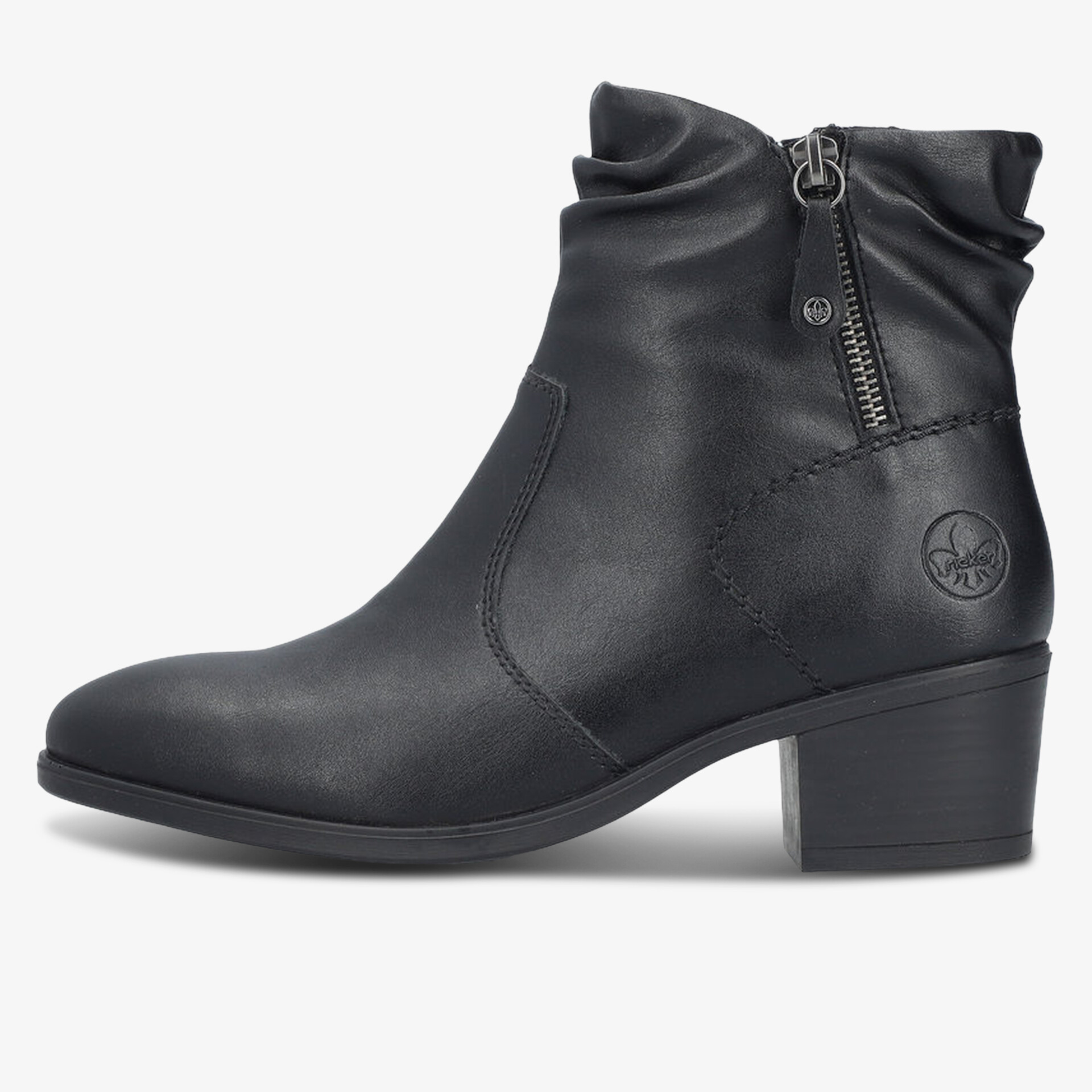 rieker Damen Klassische Stiefeletten schwarz