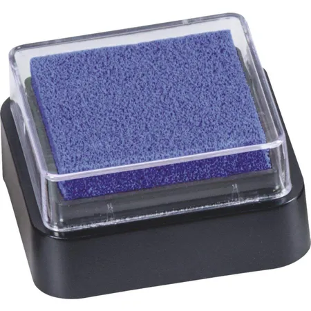 Heyda Stückempelkissen Mini 3 x 3 cm dunkelblau