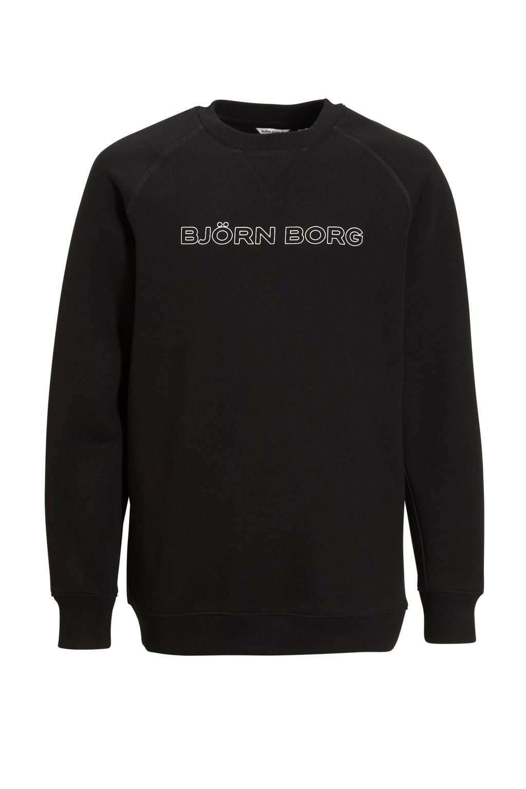 Björn Borg sweater met logo zwart