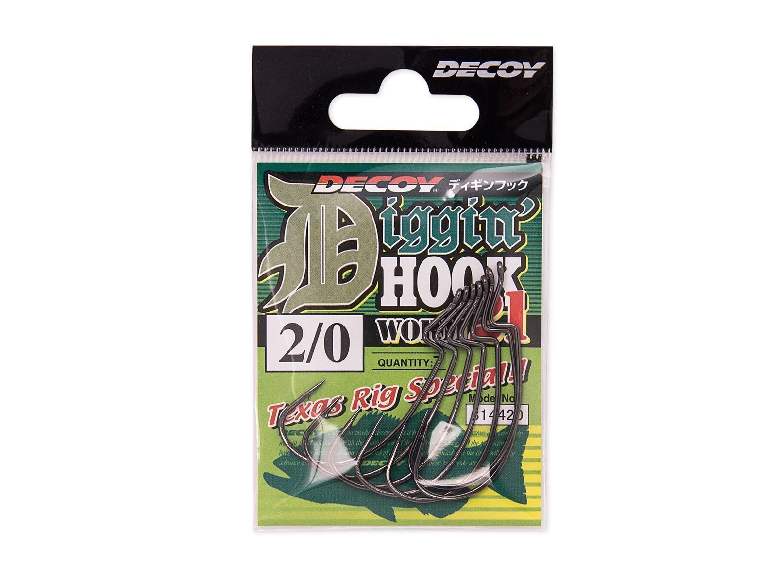 Diggin Hook Worm21 - Gr. 5/0