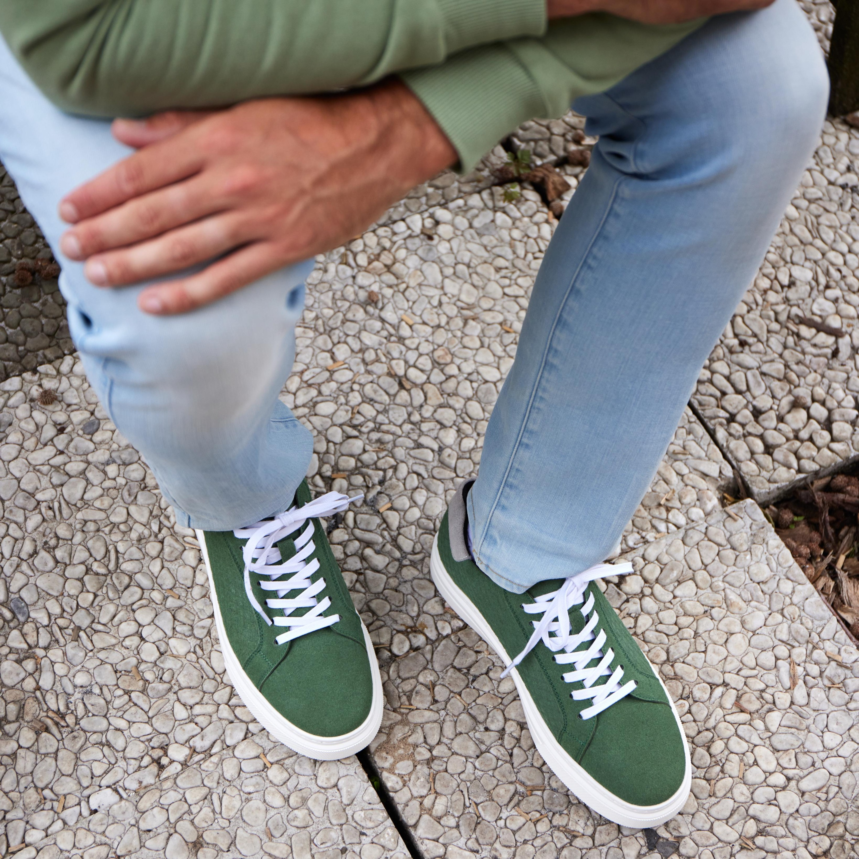 Green Essential Sneakers