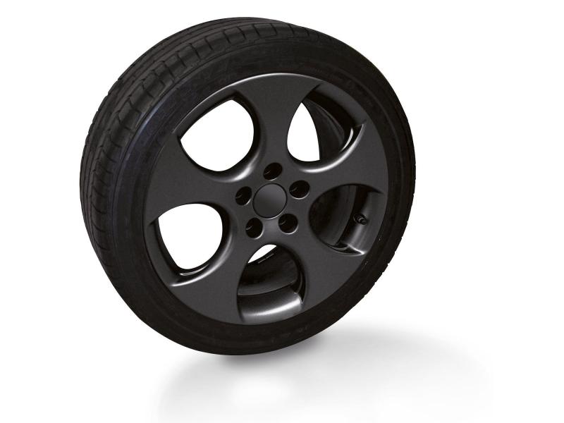 Foliatec Sprühfolie matt Set Schwarz Felgen Sprühfolie