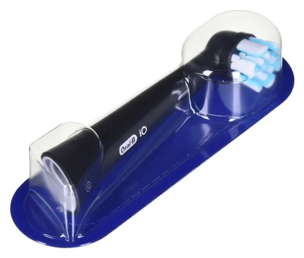 Braun 408482, Voksen, Vibrerende tandbørste, Daglig pleje, Sort, Rund, OLED