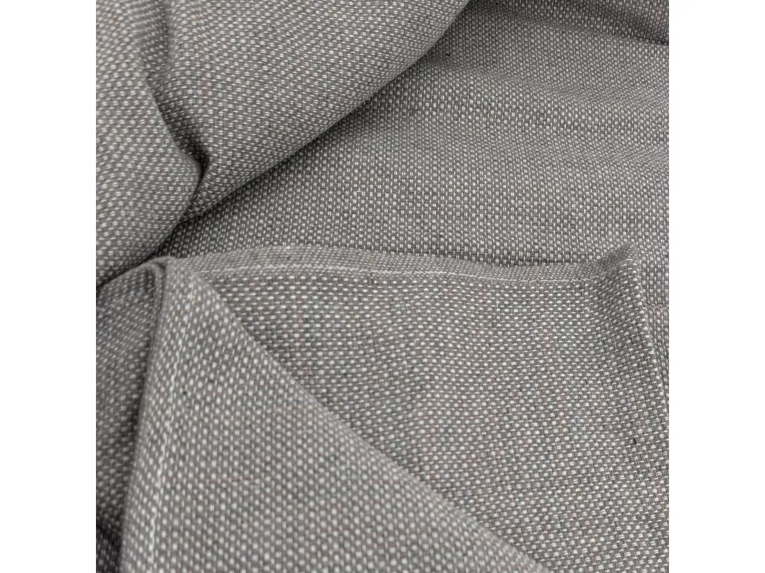 Dessus de lit ZAGORA pur coton 250 g/m² 180x240 cm beige lin