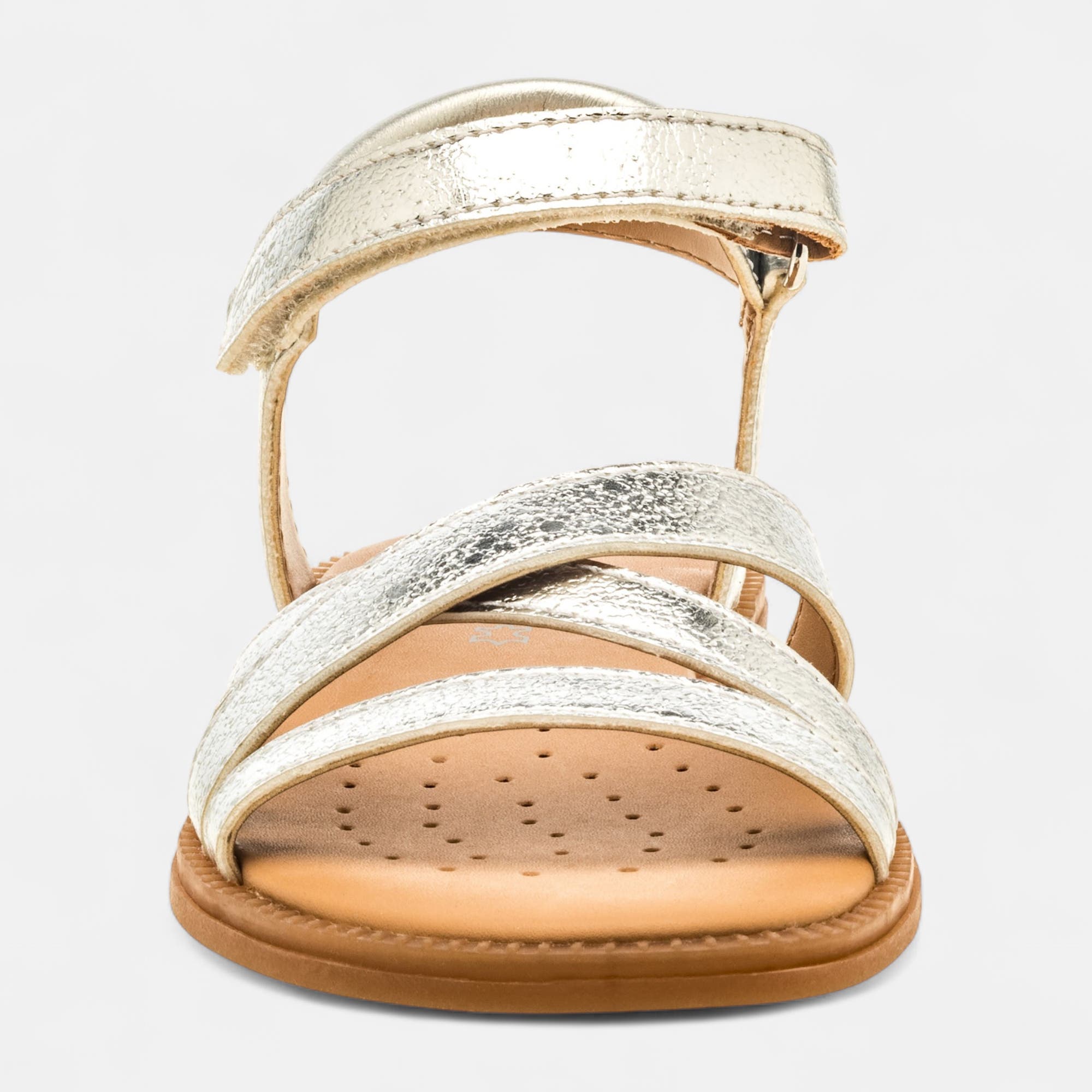 Nu-pieds Fille argent