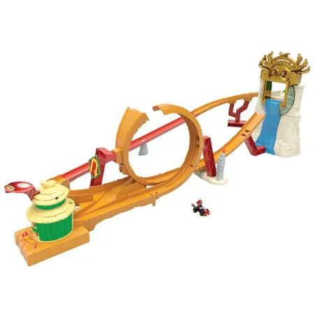 Hot Wheels Mario Kart Kong Island Track Set