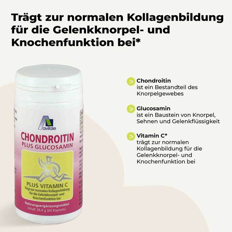 Chondroitin Glucosamin Kapseln, 60 St