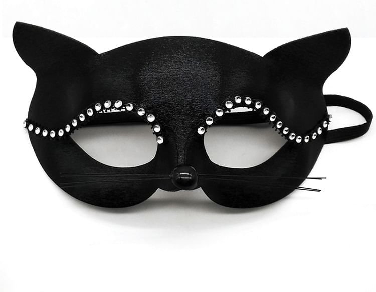 LoliLoley - Halloween kanten kattenmasker