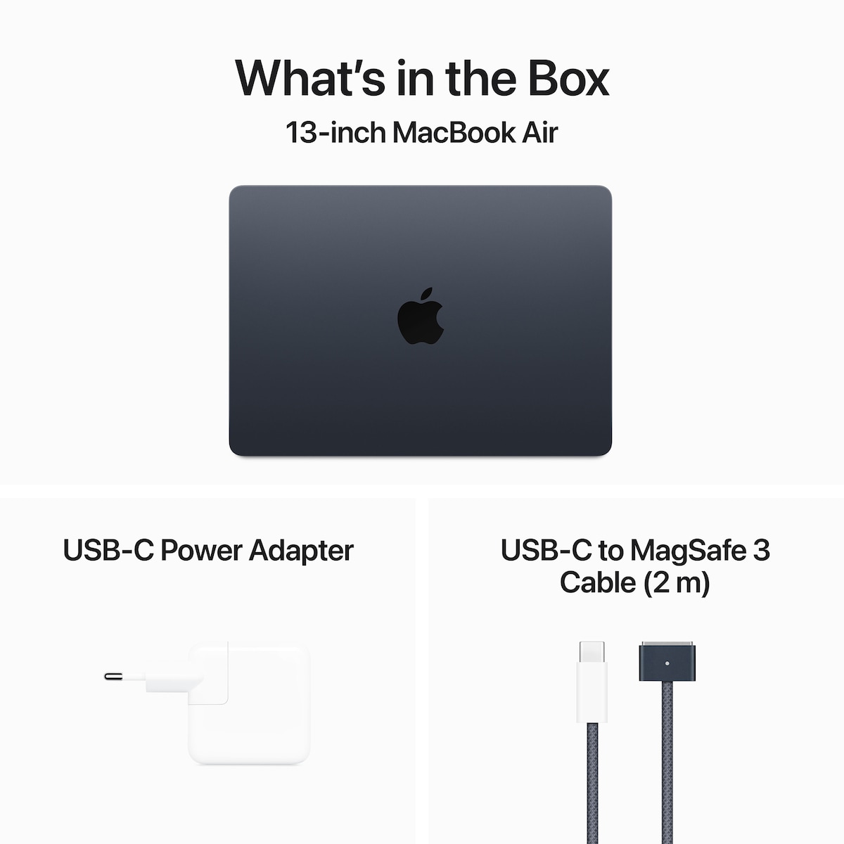 MacBook Air 13 M3 24/512GB (midnatt)