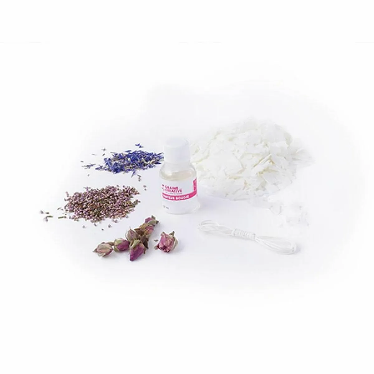 Graines Créatives 2 Coffrets DIY Bougies Fleuries