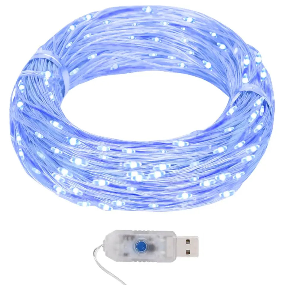 vidaXL - Lichtsnoer - Blue - 40 m