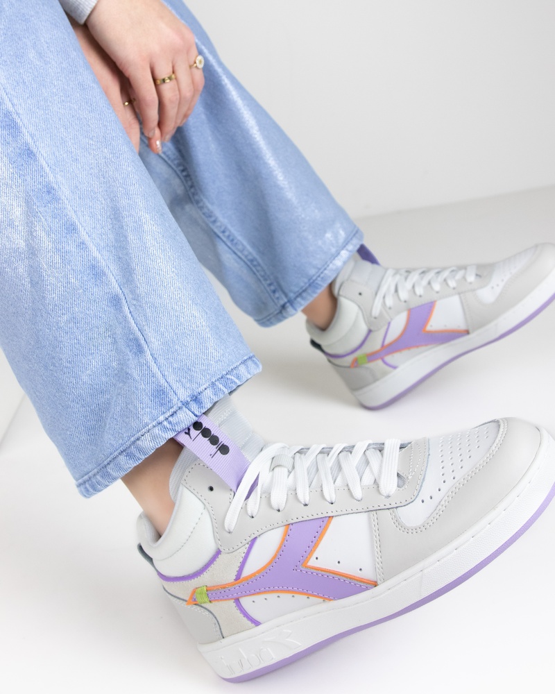 Diadora Magic Basket Demi Hoge sneakers  - grijs