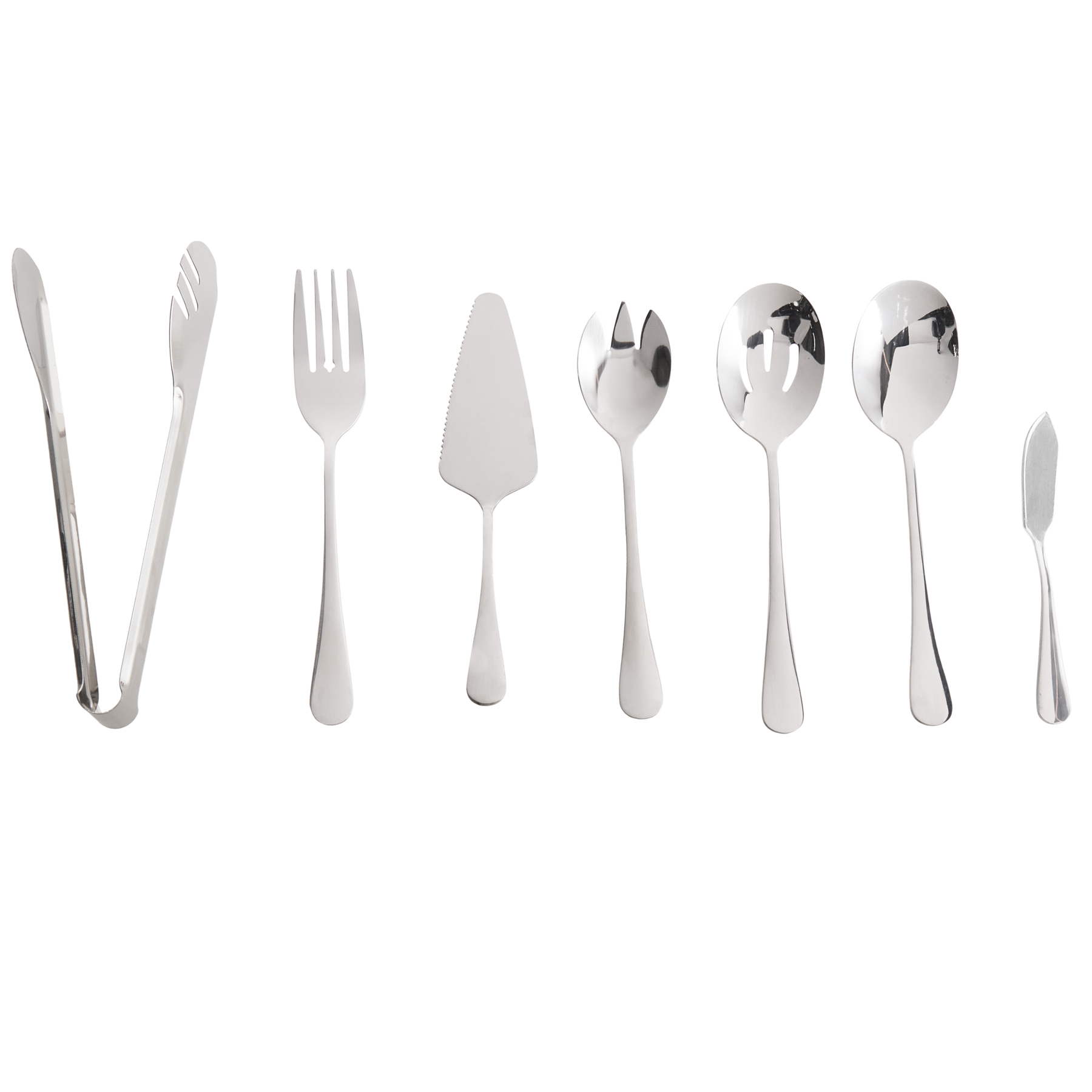 Beliani - ZITI - Bestekset 7-delig - Zilver - RVS