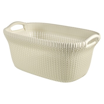 Curver Wasmand Knit 40L - Oasis White