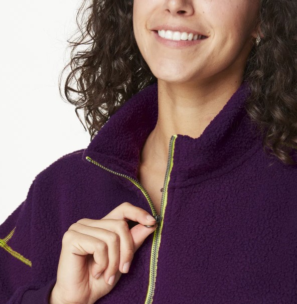 Picture Cylla 1/4 Fleece Potent Purple