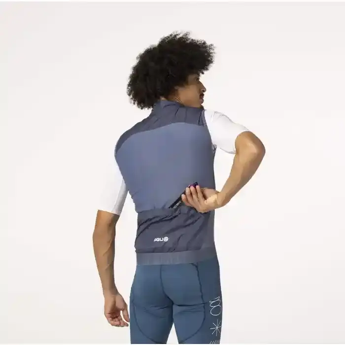 AGU Breakaway Windvest Donkerblauw Heren