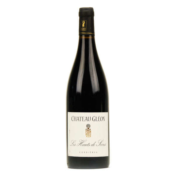 Corbières vin rouge AOP Château Gléon - Les hauts de Serre - 13%