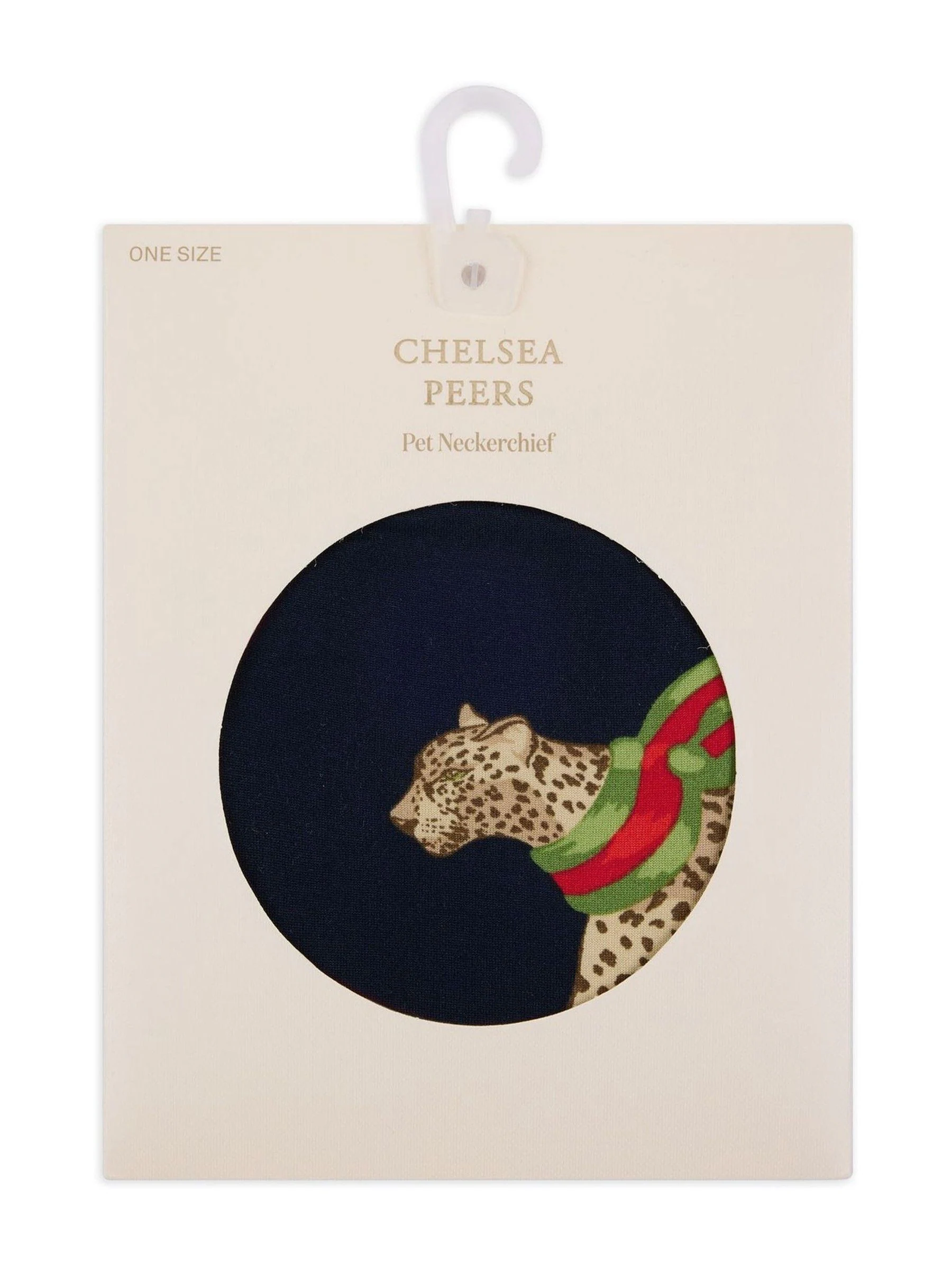 Chelsea Peers Pets Christmas Leopard Print Neckerchief